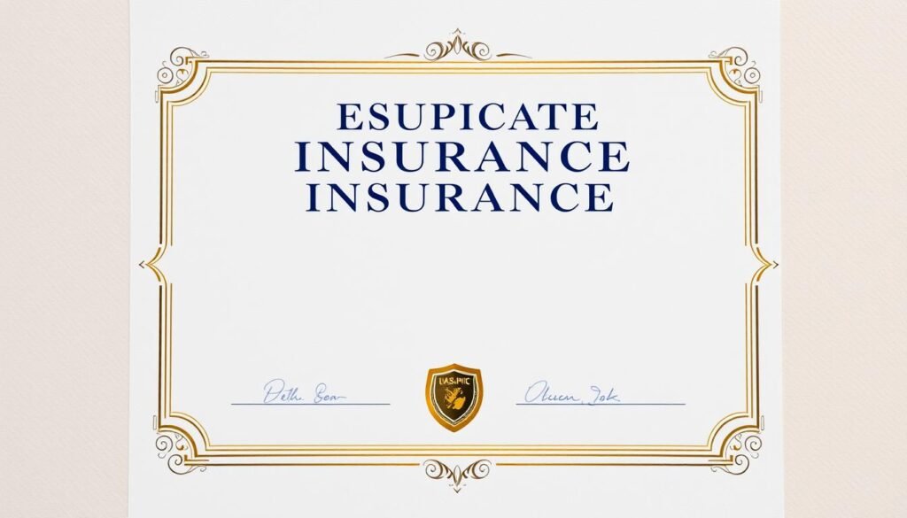 Certificate of Insurance